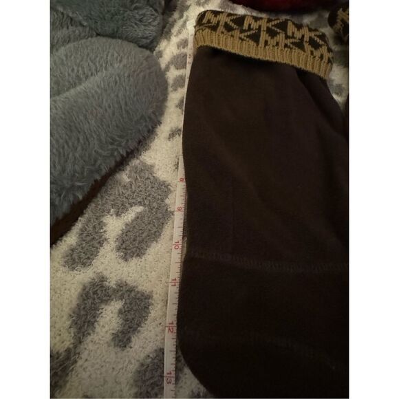 Mk brown/tan signature jacquard logo boot socks - Picture 2 of 3